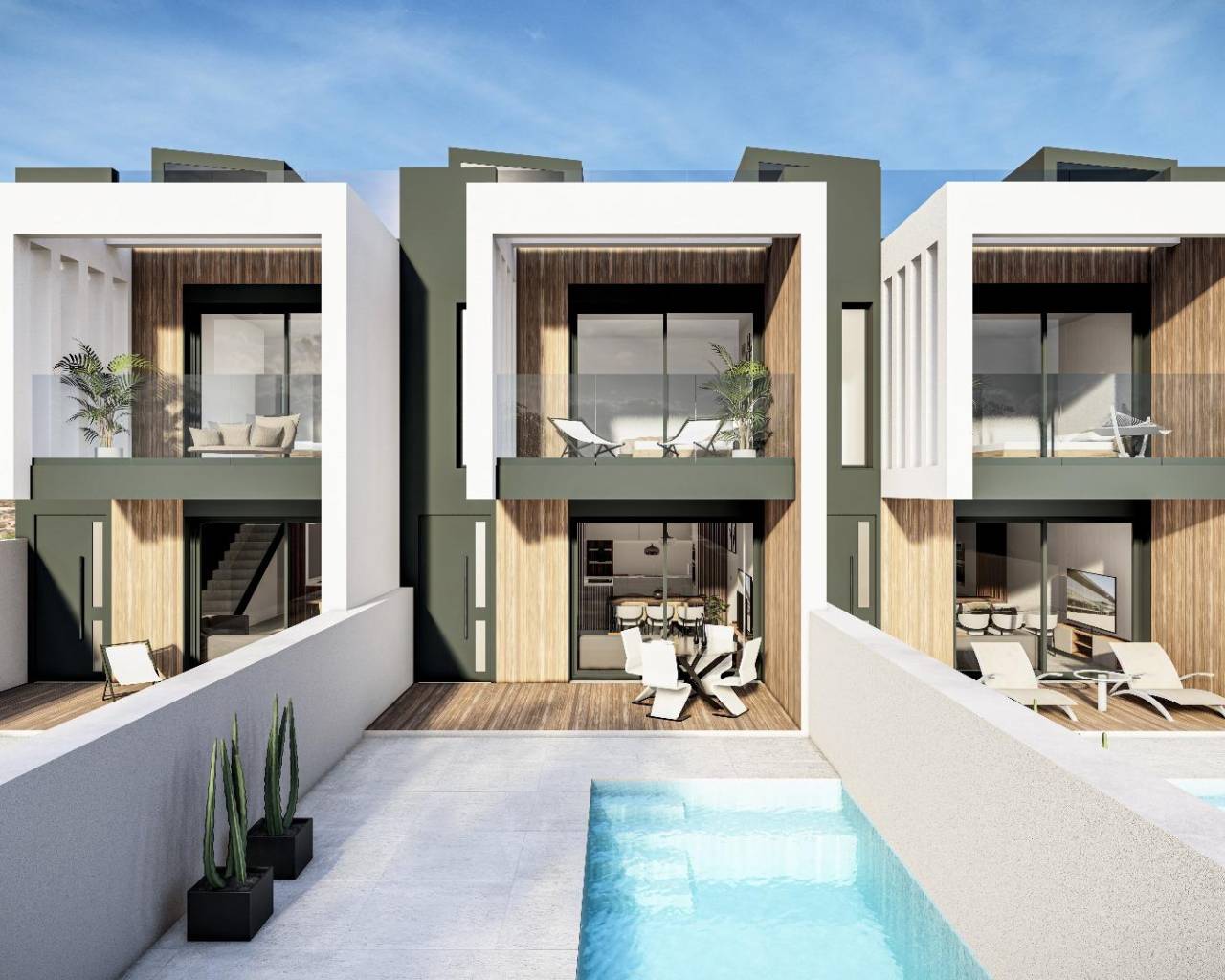 Townhouse - New Build - Pilar de la Horadada - Lo Monte