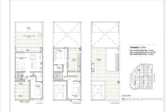 Nueva construcción  - Duplex - San Javier - pueblo