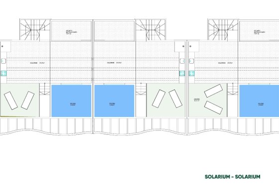 New Build - Bungalow - Pilar de la Horadada - parques de Andromeda