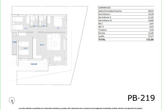 Nueva construcción  - Bungalow - San Miguel de Salinas - Pueblo