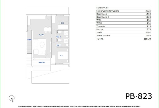 Nueva construcción  - Bungalow - San Miguel de Salinas - Pueblo