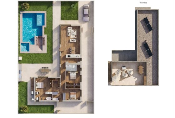 New Build - Detached Villa - Sucina - pueblo
