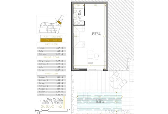 Nueva construcción  - Chalet Independiente - Orihuela Costa - PAU 8