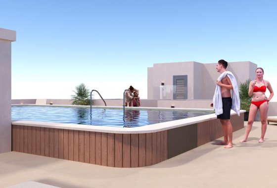 Nueva construcción  - Apartamento - San Miguel de Salinas - Pueblo