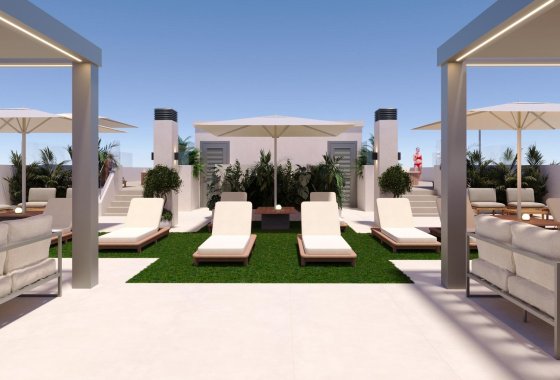 Nueva construcción  - Apartamento - San Miguel de Salinas - Pueblo