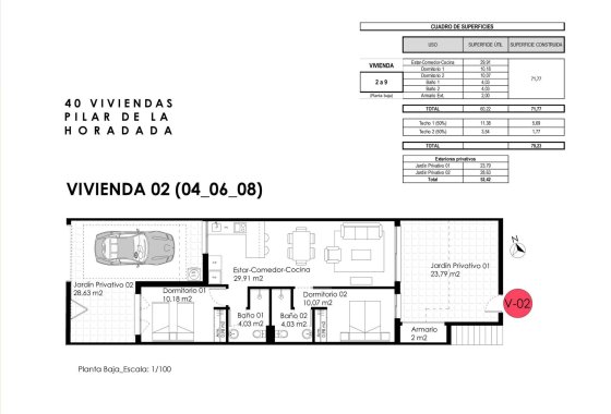Nueva construcción  - Bungalow - Pilar de la Horadada - pueblo