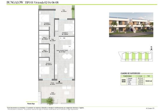 Nueva construcción  - Bungalow - Alhama De Murcia - Condado De Alhama