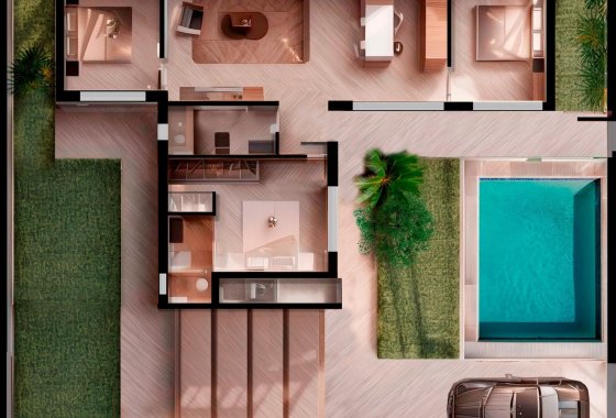 Nueva construcción  - Chalet Independiente - Torre Pacheco - Roldán