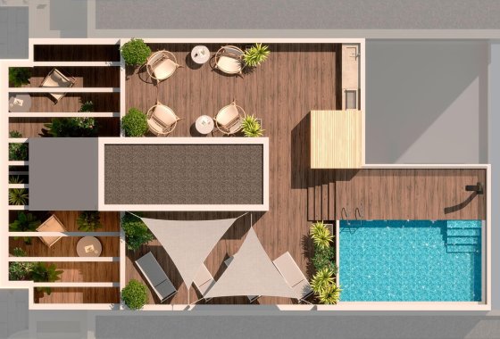 Nueva construcción  - Apartamento - Torrevieja - Playa del Acequión