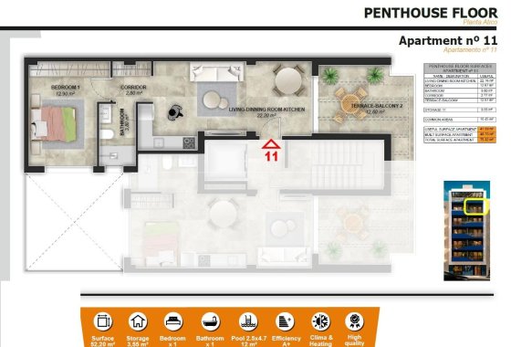 Nueva construcción  - Apartamento - Torrevieja - Playa del Acequión