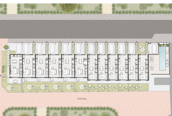 New Build - Townhouse - Pilar de la Horadada - pueblo