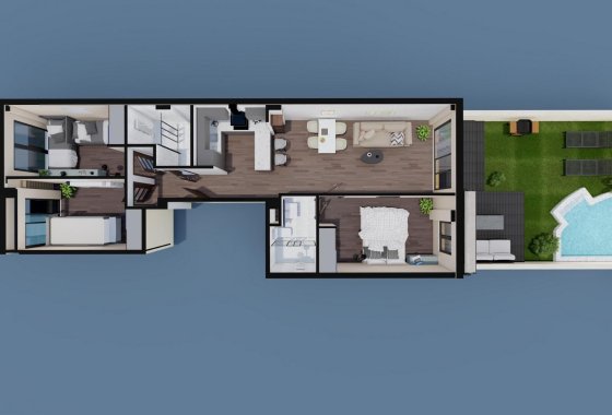 Nueva construcción  - Apartamento - Pilar de la Horadada - pueblo