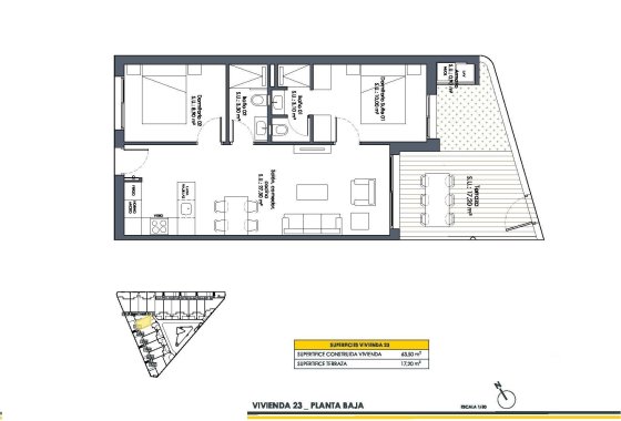 Nueva construcción  - Bungalow - San Fulgencio - Pueblo