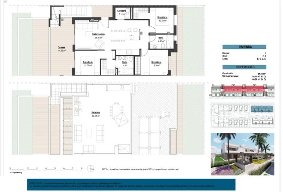 Nueva construcción  - Bungalow - Los Alcazares - Serena Golf