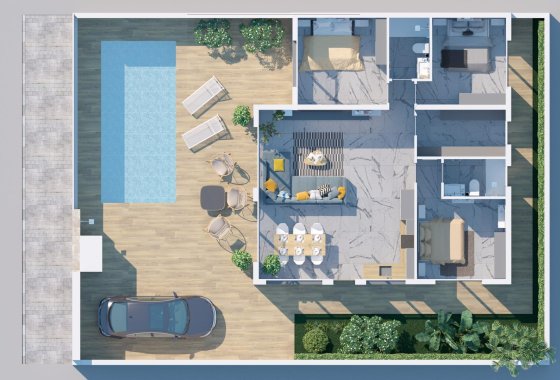 Nueva construcción  - Chalet Independiente - Ciudad Quesada