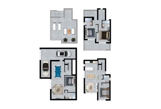 Nueva construcción  - Chalet Independiente - La Nucía - Urb. Don Mar