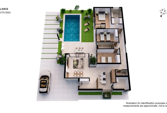 Nueva construcción  - Chalet Independiente - Baños y Mendigo - Altaona Golf