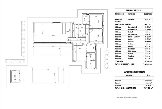 Nueva construcción  - Chalet Independiente - Aspe - Poligono 19