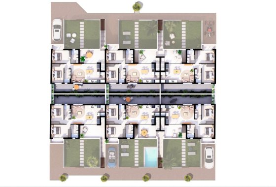 Nueva construcción  - Bungalow - San Pedro del Pinatar - Lo Pagan