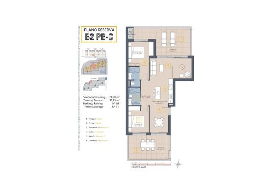 Nueva construcción  - Apartamento - Los Alcazares - Serena Golf