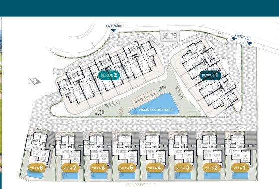 New Build - Apartment - Los Alcazares - Serena Golf