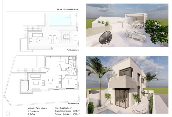 Nueva construcción  - Bungalow - Pilar de la Horadada - pueblo
