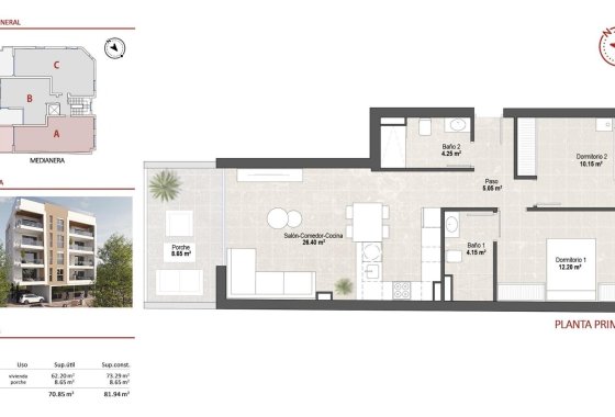 New Build - Apartment - San Pedro del Pinatar - Lo Pagan
